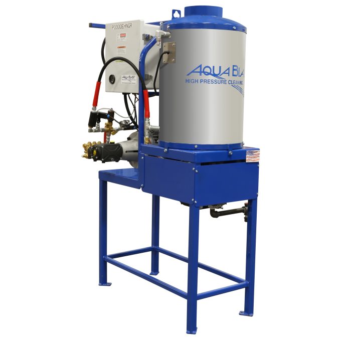 Electric Driven NG LP Burner raised frame 2