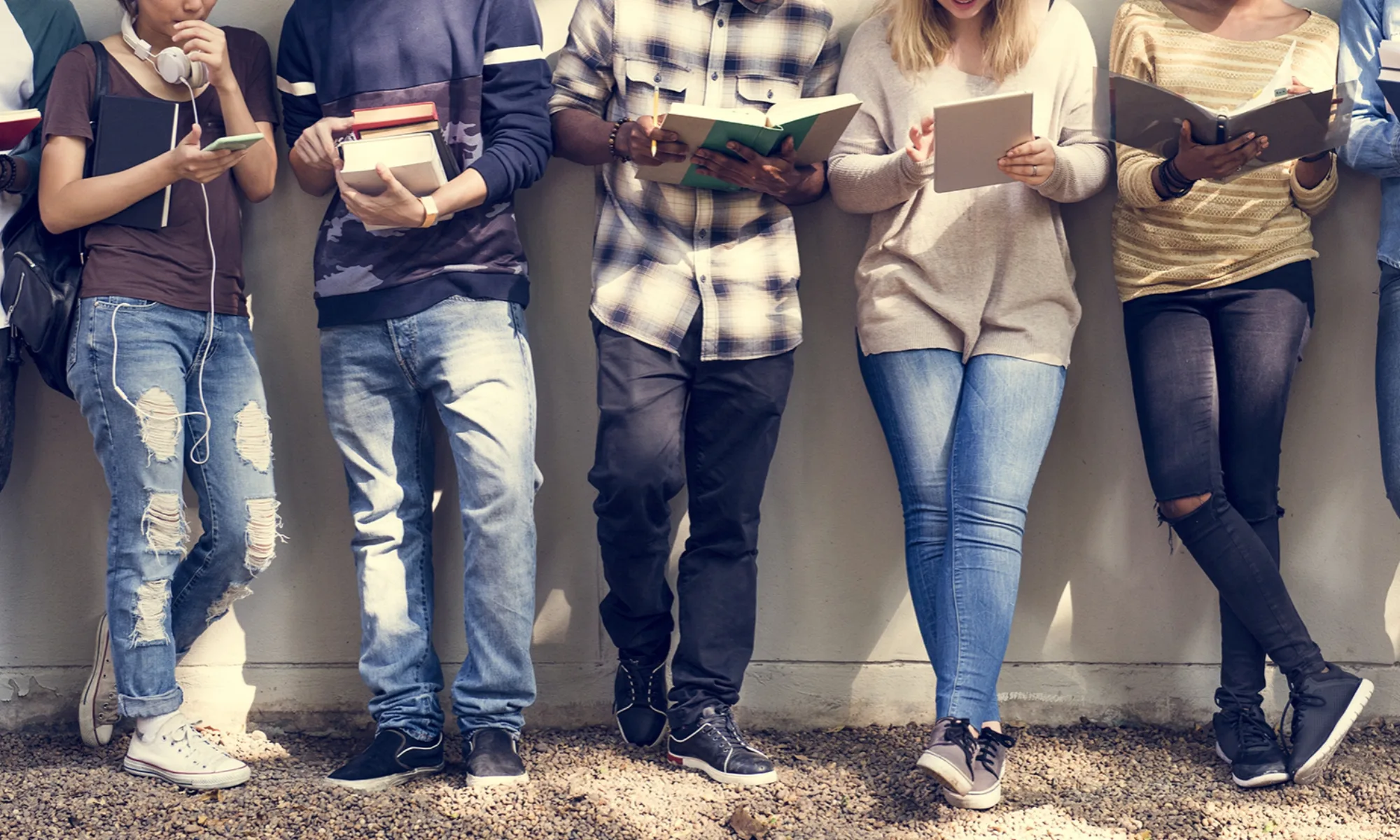 Reading and studying