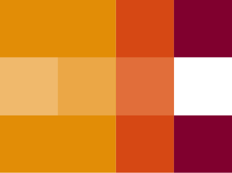 red and orange blocks